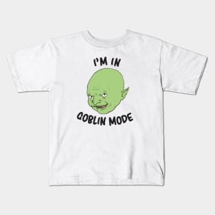 Goblin Mode Kids T-Shirt